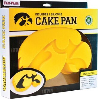 MasterPieces FanPans NCAA Iowa Hawkeyes Team Logo Silicone Cake Pan