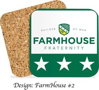 Farmhouse Beverage Coasters Square | Set Of 4