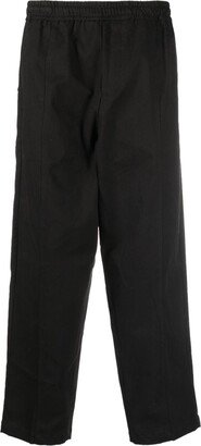 Stretch-Cotton Cropped Trousers