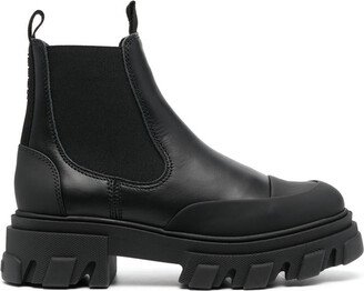 Leather chelsea boots-BS