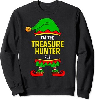 The Matching Elf Apparels The Treasure Hunter Elf Matching Family Christmas Sweatshirt