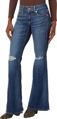 Women's R.E.A.L. Perfect Rise Zoe Flare Jean - Siren