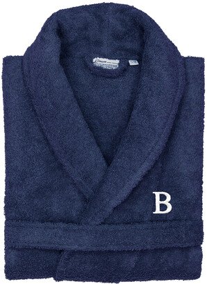 Monogrammed Unisex Terry Bathrobe Small/Medium, (A-Z)-AA