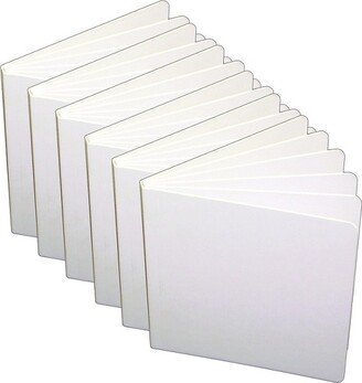 Big Hardcover Blank Book 8.5 x 11 White Pack of 6 (ASH10705-6)