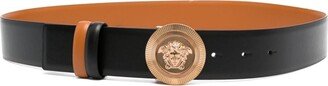 Medusa Head leather belt-AB