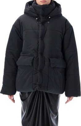 Hooded Puffer Jacket-AC