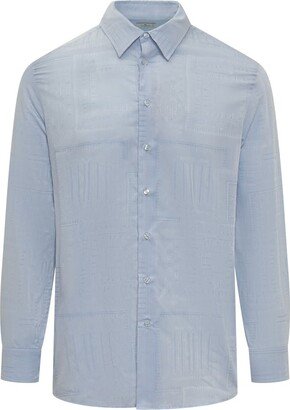 Jacquard Buttoned Shirt