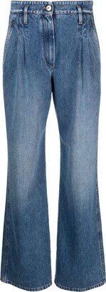 High-Waist Wide-Leg Jeans-AI