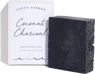 Earth Harbor Naturals Coconut Charcoal Purifying Facial Soap