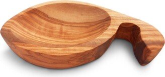 Tree Leaf Shape Tray Bowl/Wooden Serving Candy Walnut Dish, Christmas Gift, Gift 2023