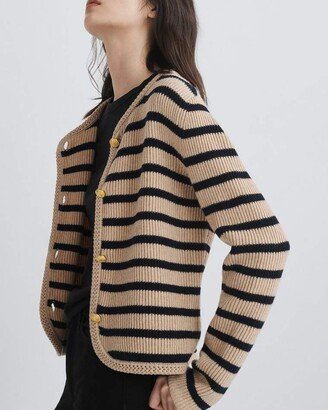 Nancy Wool Cardigan Relaxed Fit Sweater