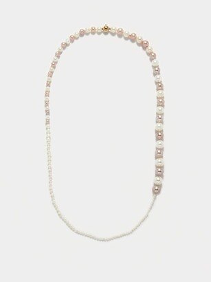 Sophie Bille Brahe x Caro Editions Peggy Perle Candy Pearl & 14kt Gold Necklace