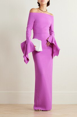 Amalie Crepe Gown - Pink