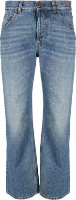 Cropped Flared Jeans-AE