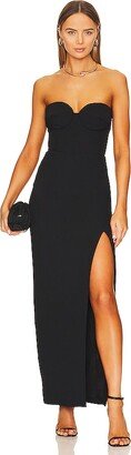 Pernille Bustier Gown W/ Slit