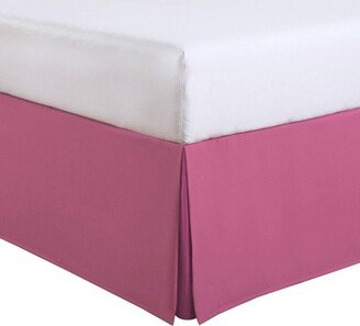 Luxury Hotel Twin Kids Tailored Bed Skirt Pink