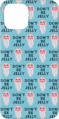 Custom Iphone Cases: Don't Be Jelly - Summer Blue Phone Case, Slim Case, Matte, Iphone 11 Pro, Blue