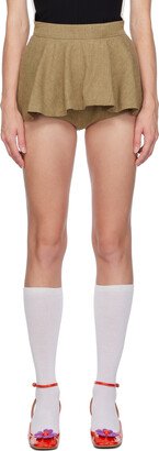 SSENSE Exclusive Beige Skort