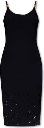 Cut-Out Sleeveless Dress-AC