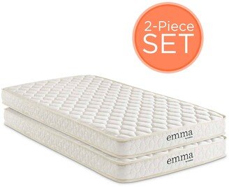 Emma 6 Twin Mattress Foam Set of 2