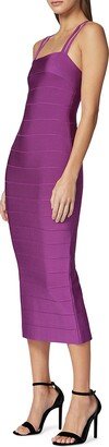 Icon Strappy Bandage Midi-Dress