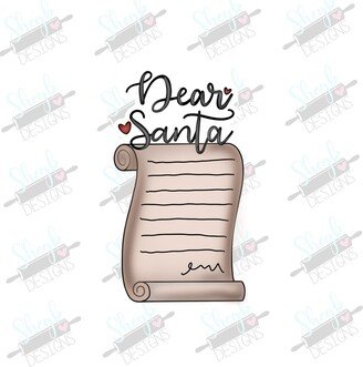 Dear Santa Cookie Cutter-AA