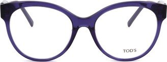 Oval Frame Glasses-AS