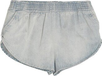 Denim Shorts Blue-BK