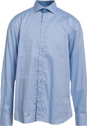 P. LANGELLA Shirt Slate Blue