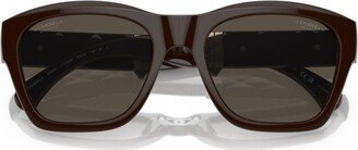 Square Frame Sunglasses-FR