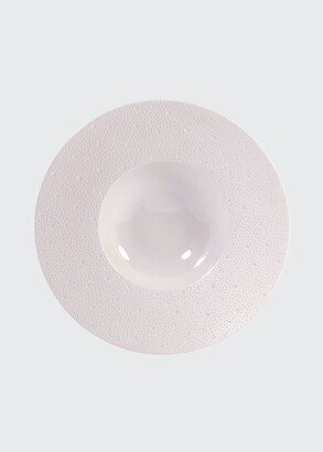 Ecume Large White Rim Soup Plate, 10.6-AA