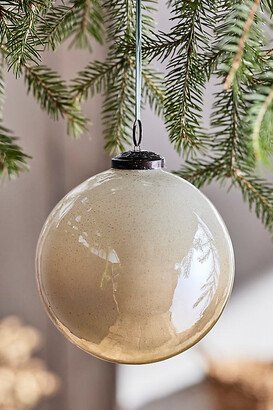 Luster Neutrals Glass Globe Ornament-AA