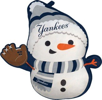 New York Yankees Holiday Snowman Plushlete Pillow