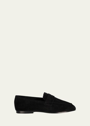 Sophique Essenziale Classic Suede Penny Loafers