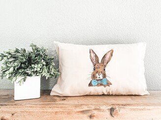 Spring Bunny Pillow, 14 Fabric, 5