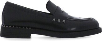 Whisper Studded Slip-On Loafers