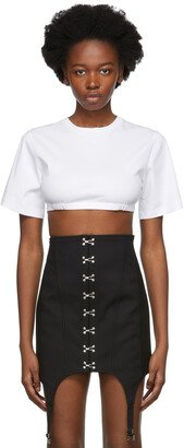 White Jersey Bra T-Shirt