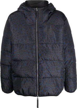 Particle reversible padded jacket