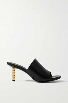 Leather Mules - Black