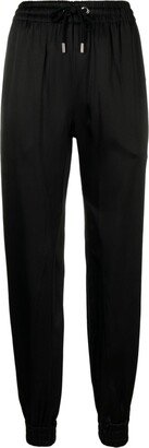 SA SU PHI Satin-Finish Drawstring Trousers