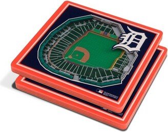 MLB Detroit Tigers 3D Stadium View Coaster