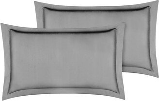 A1 Home Collections Organic Cotton Sham Pair 300TC GOTS Certified Super Soft & Breathable Fabric-AA