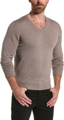 Mette Merino Wool V-Neck Sweater-AG