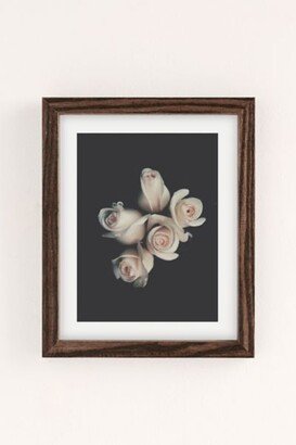 Ingrid Beddoes Pink Ivory Rose Art Print