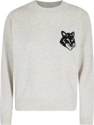 Fox Head Intarsia Comfort Jump