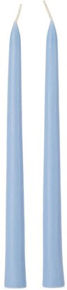 Blue Tapered Candle Stick Set