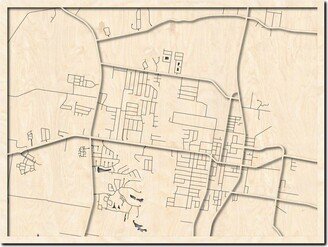 Zachary, La City Map