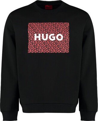 Logo Printed Crewneck Sweatshirt-CH