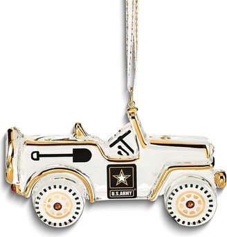 Curata Us Army Logo Utility Vehicle Ornament