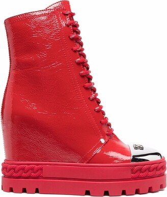 High Top New Cult 80mm leather sneakers